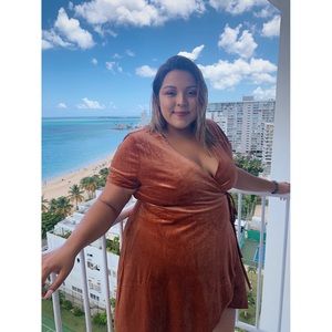 Plus sized party dress